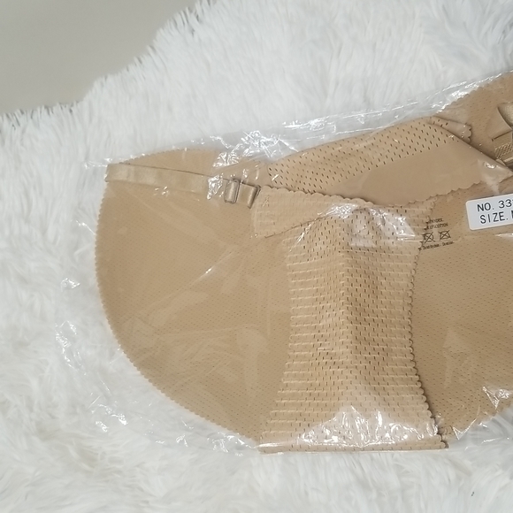 Beige Women Sponge Padded Push Up Panties Butt Lifter - Picture 8 of 9
